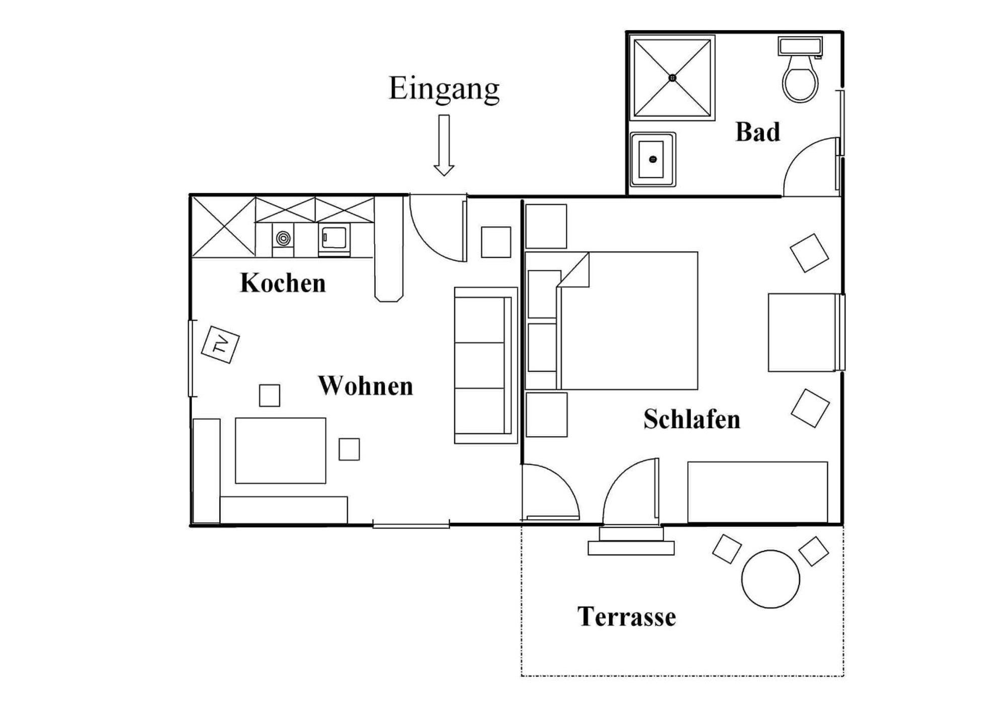 Ferienwohnungen Mit Bergblick 因泽尔 外观 照片